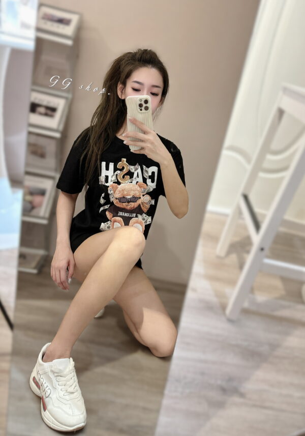 錢錢熊熊🐻寬鬆短袖上衣 T恤