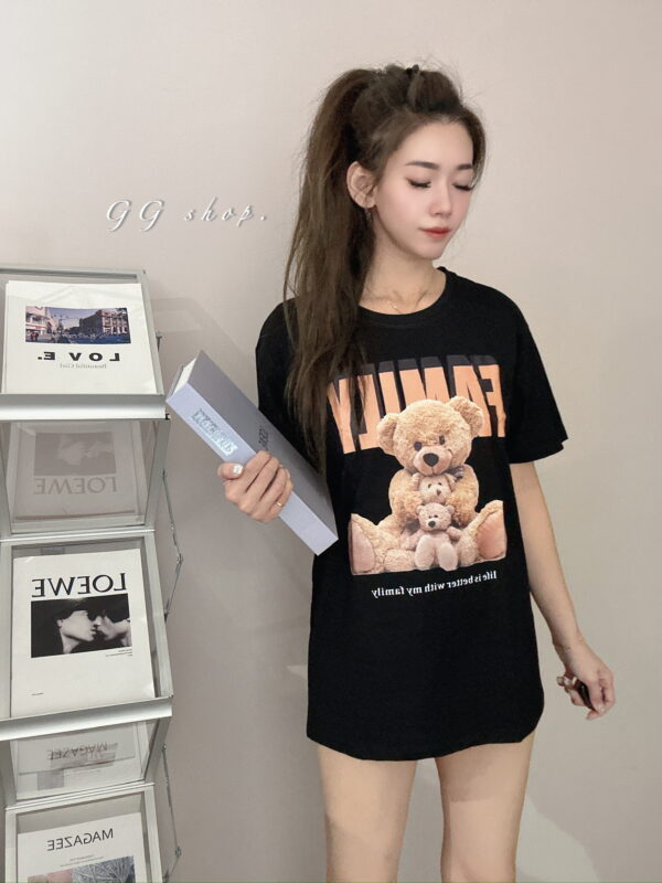 熊熊🐻寬鬆短袖上衣 T恤