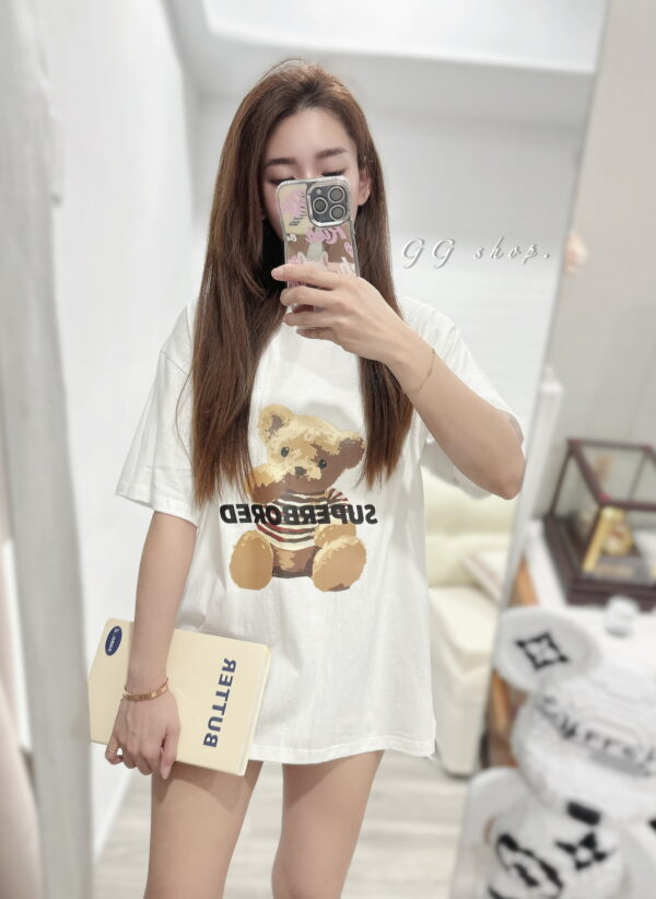 熊熊🐻寬鬆短袖上衣 T恤