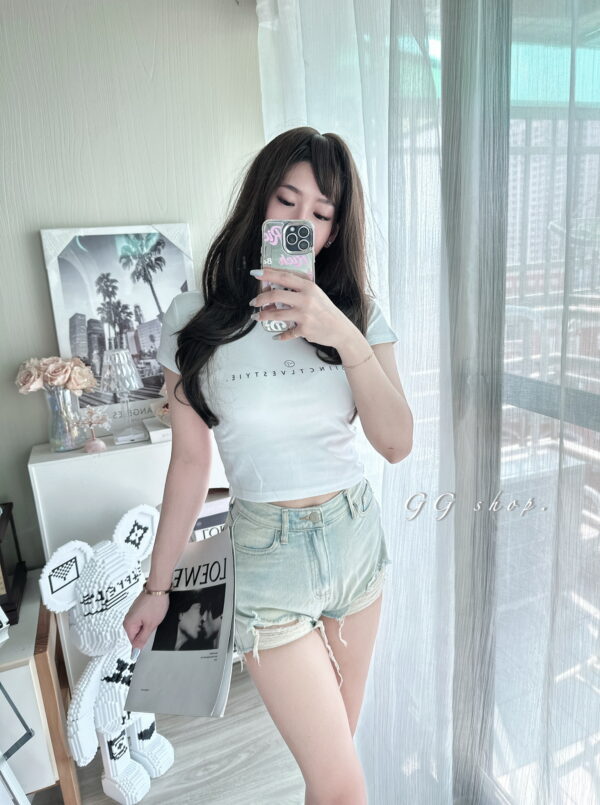 自留款❤復古破損牛仔褲