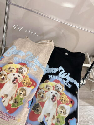 狗狗長板長袖上衣