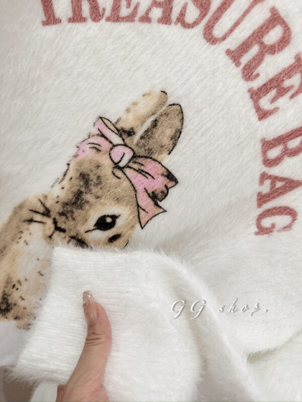 IMG_2530 兔子🐰水貂毛長袖針織毛衣